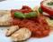 Aiguillettes poulet sauce tomate mozzarella