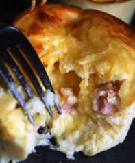 Flan chou fleur jambon