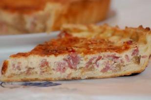 Tarte endives bacon