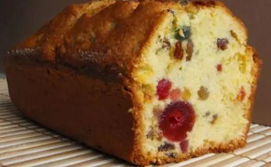 Cake anglais fruits confits