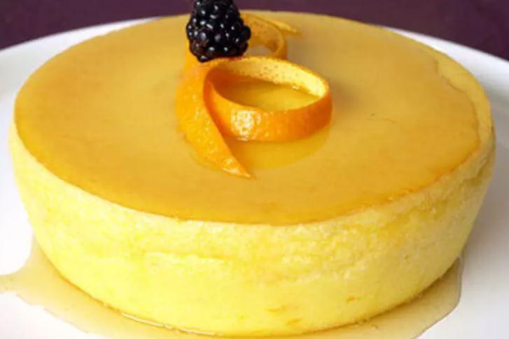 Gateau semoule orange