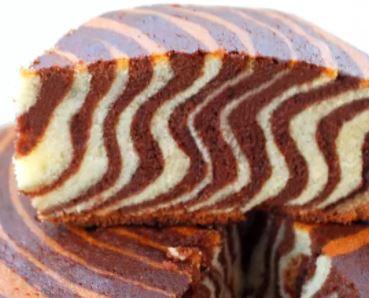 Gateau zebre