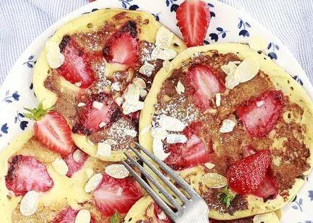 Pancake fraises