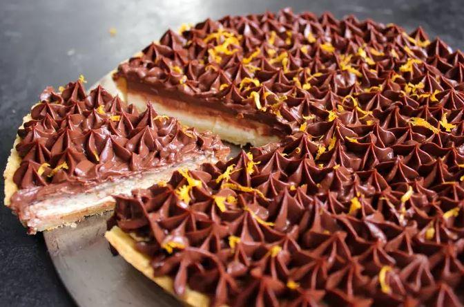 Tarte chocolat facon cheesecake